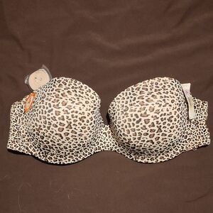 Warners Leopard Print 4 Way Bra 36D